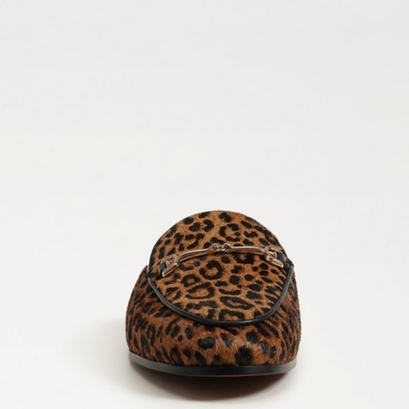 Sam Edelman Linnie Bit Mule Animal Print Real Calf Hair Leather Loafers Sz 6 1/2 - Picture 4 of 8